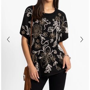 Johnny Was French Terry Poncho